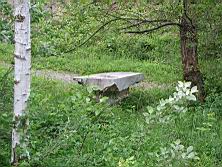 Surrounding, stone table